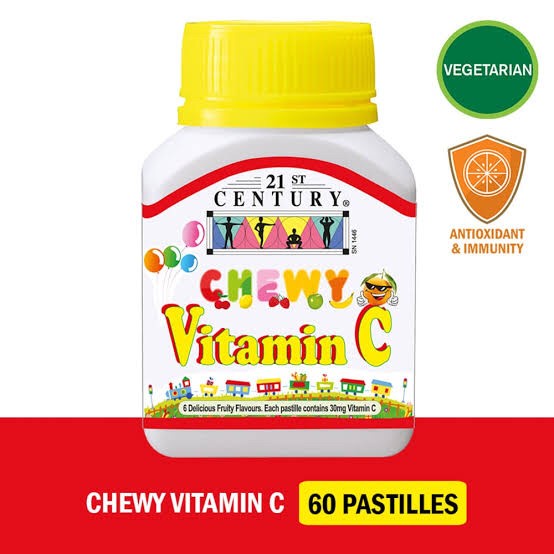 21 St Century Chewy Vitamin C Vegetarian Pastilles Vitamin C Anak Vit Anak -