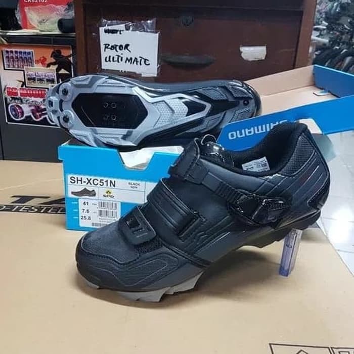  Sepatu  sepeda  Shimano xc51 cleat  mtb race rpm Murah  