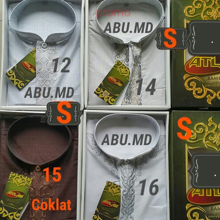 Baju koko Atlas Lengan panjang