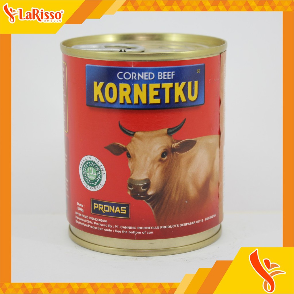 

PRONAS KORNETKU DAGING SAPI 340GR KALENG