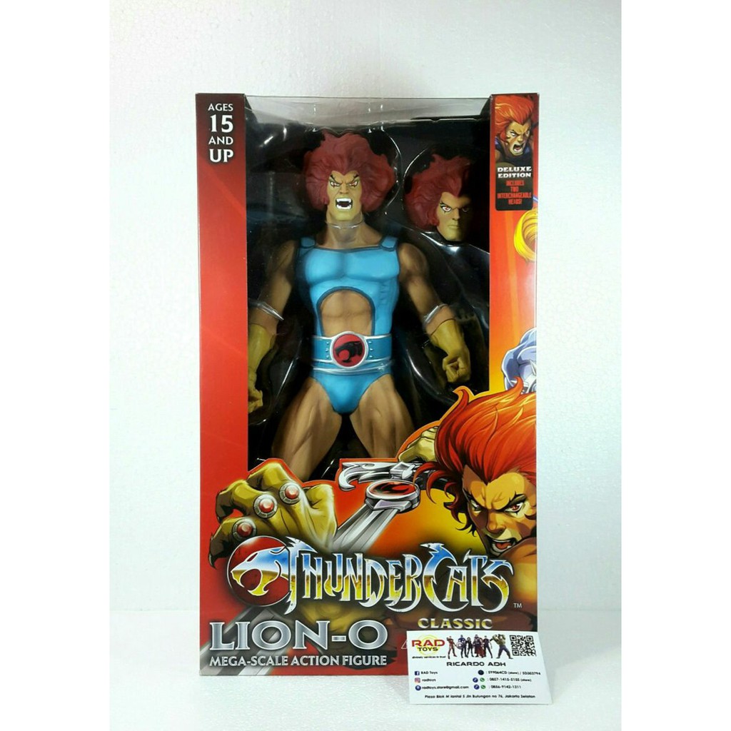 Jual Lion o thundercats mezco deluxe edition mega scale action figure Murah