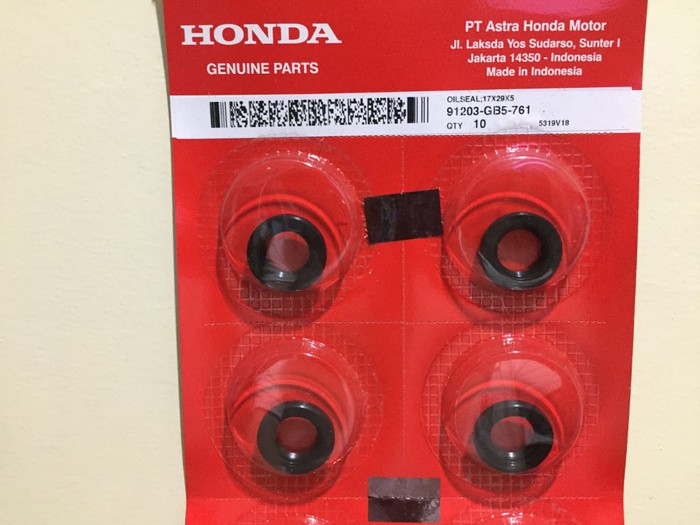 Seal Gear Depan Grand, Supra, Legenda (17 - 29 - 5) AHM (Asli Honda)