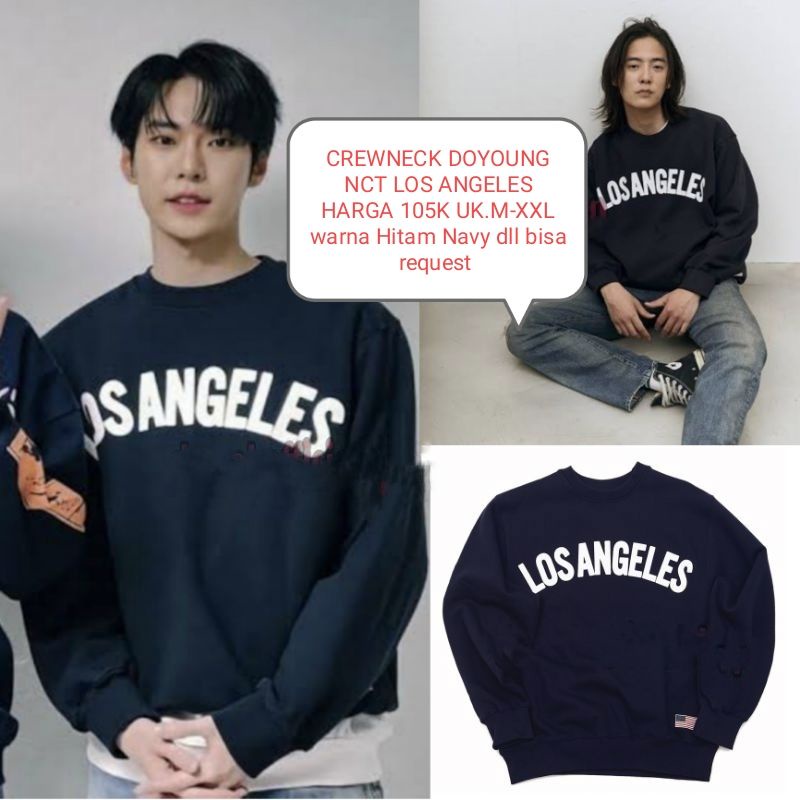 SWEATER CREWNECK DOYOUNG LOS ANGELES