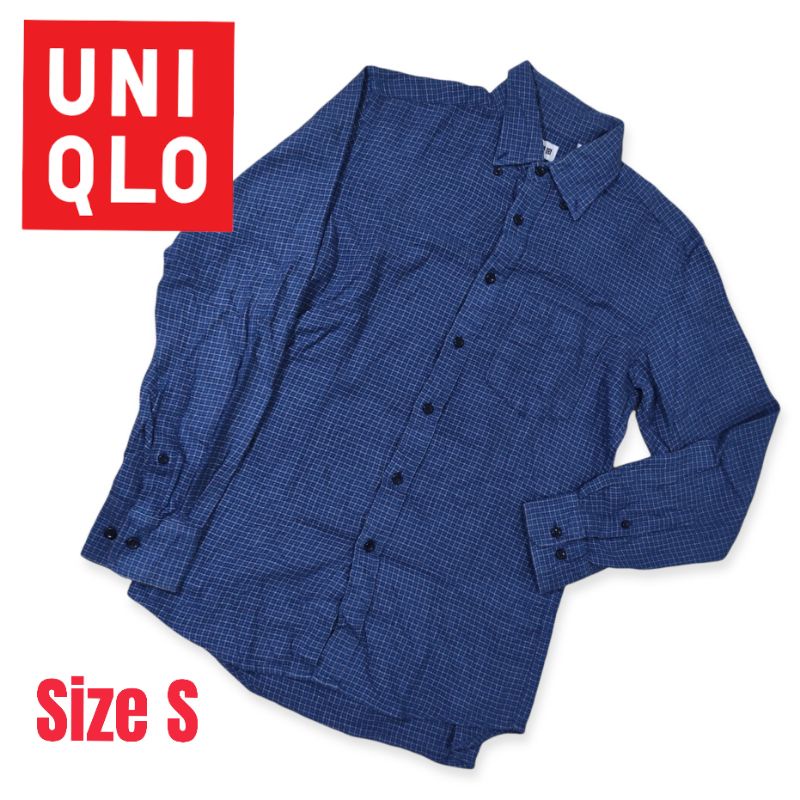 KEMEJA KASUAL FORMAL KERJA BEKAS ORIGINAL UNIQLO