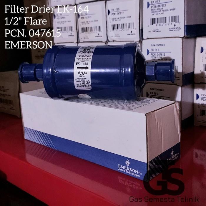 FILTER DRIER EK 164 1/2" FLARE EMERSON | FILTER DRYER EK-164 EMERSON