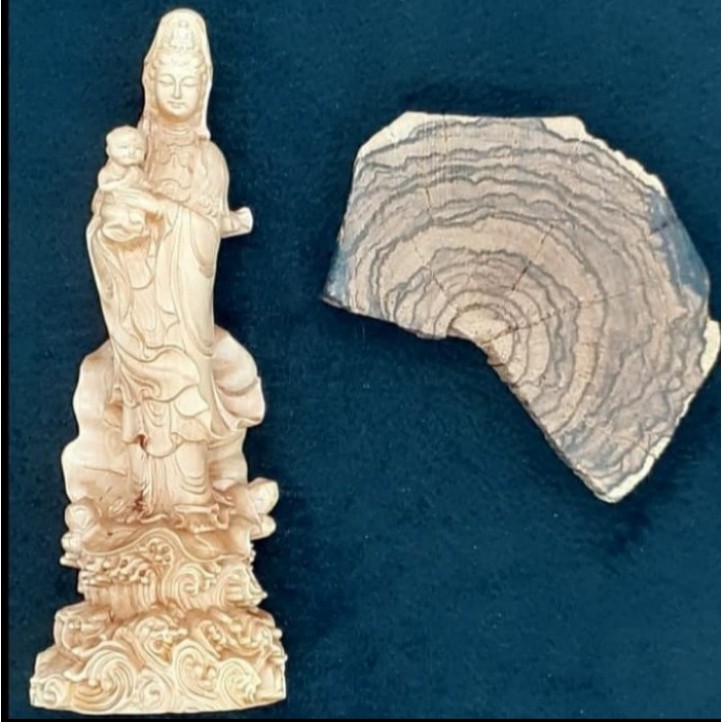 Patung Kayu Dewi Kwan Im A ( Kwan Im Goddes Statue A)