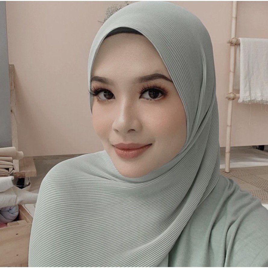 PLEATED SHAWL PASHMINA PLISKET MALAYSIA CERUTTY BABYDOLL BEST PRODUK