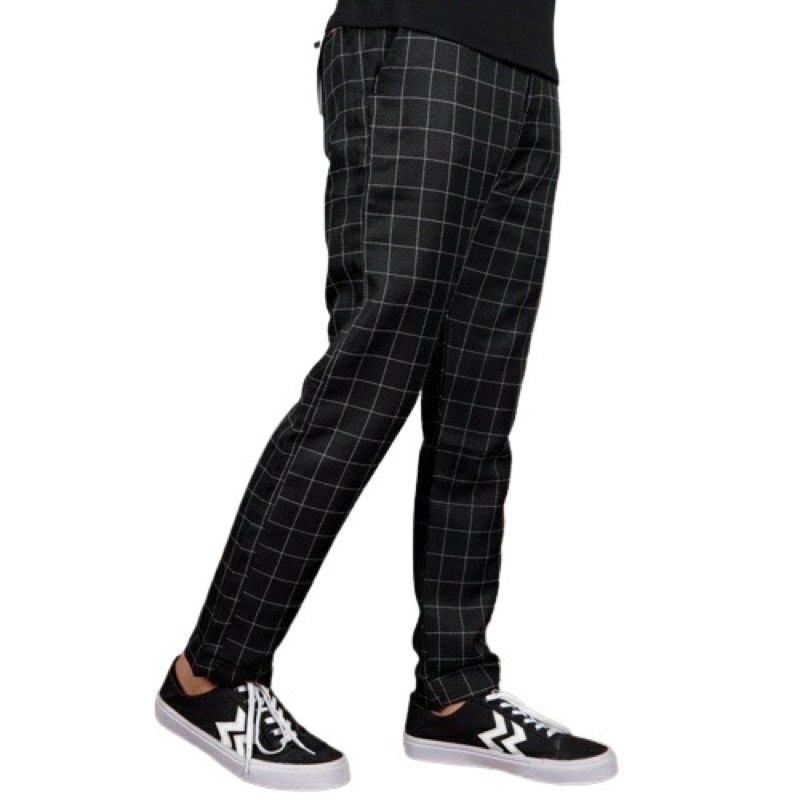 CELANA TARTAN PRIA CHINO TERBARU