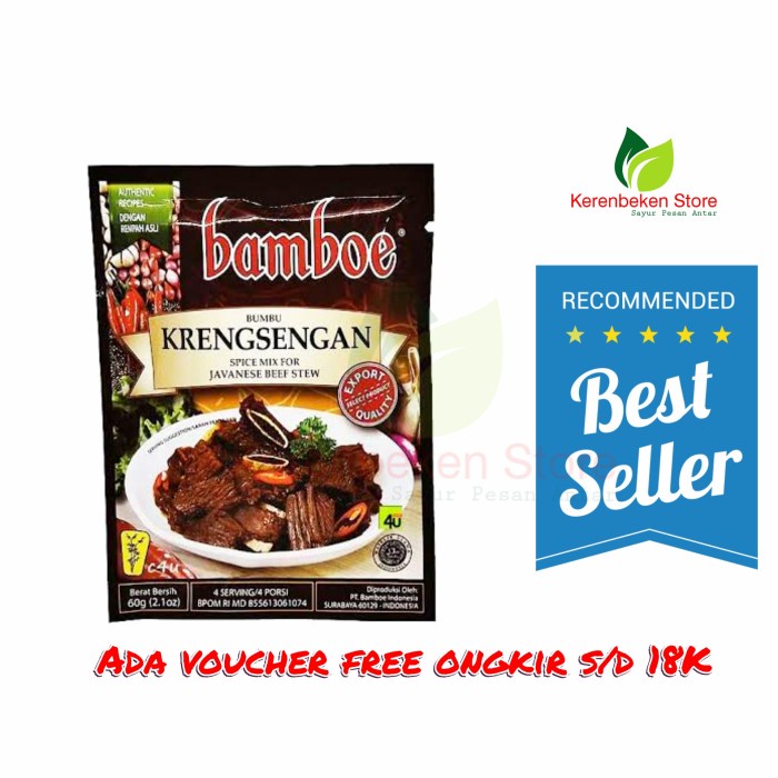 

bamboe bumbu instan krengsengan 60gr