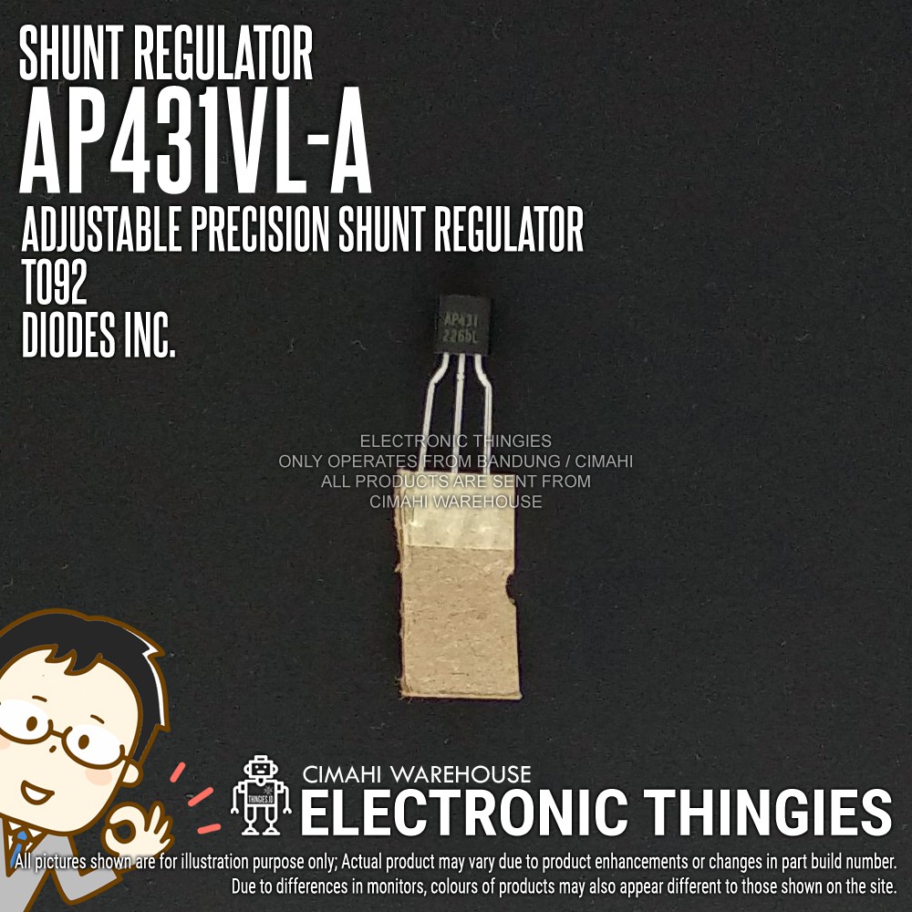 AP431VL-A DIODES INC. TO92 - AP431 SHUNT TL431