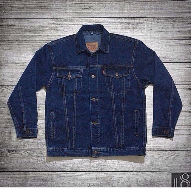 Jaket jeans pria biowash