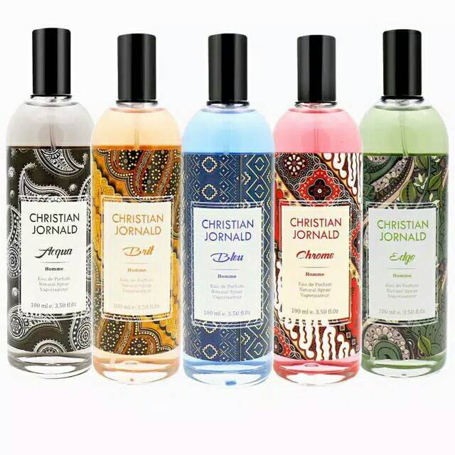 Christian Jornald  Eau De Parfume NATURAL SPRAY 100ML (Batik)