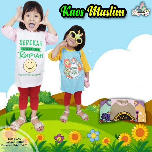 >>KAOS MUSLIM<<DUJATI CLOTHING kaos murah anak kaos kids bahan adem