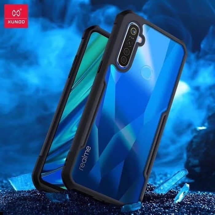 XUNDD ORIGINAL Realme 5 Pro Realme Q Soft Hard Case Hybrid Armor