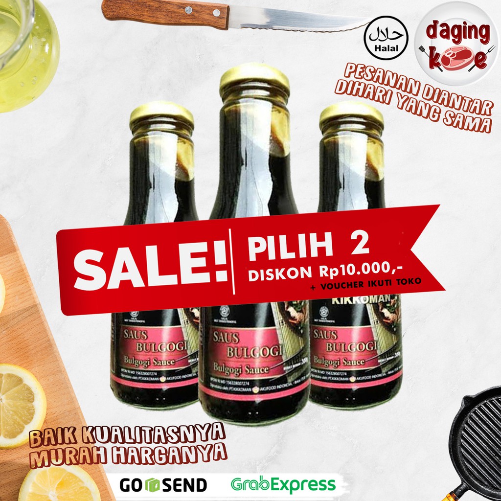 

SAUS BULGOGI INSTAN KIKKOMAN HALAL 300gr DK118
