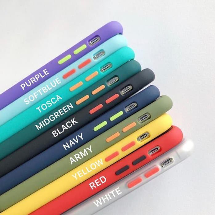 LIST COLOUR ACRYLIC case bening XIAOMI NOTE 10 / NOTE 10 PRO / MI NOTE 10 / MI NOTE 10 PRO