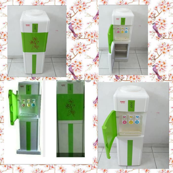 Dispenser Air Tinggi Berdiri Hot Normal Cold SANEX D332P Khusus GOJEK