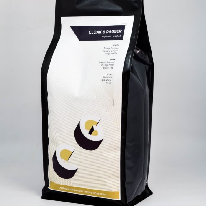 

201ggffg Espresso Blend Arabica Coffee: Cloak & Dagger - Normal, Whole Beans Ds20X11