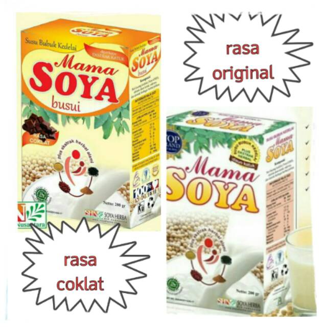 

MAMA SOYA SUSU KEDELAI IBU MENYUSUI