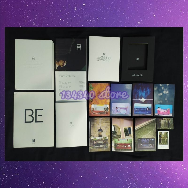 SHARING ALBUM BTS BE DELUXE EDITION & PHOTOCARD / PC