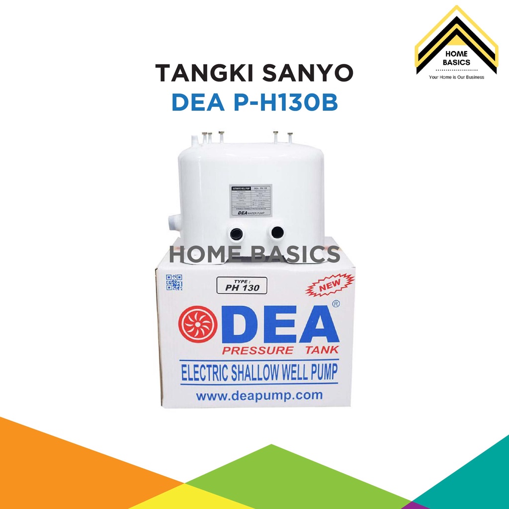 Tabung Pompa Air Sanyo DEA PH-130 / P-H130B / Tangki / Pressure Tank