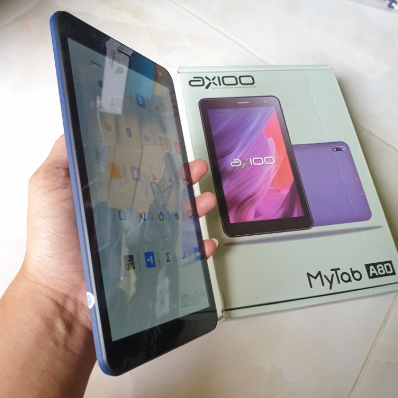 Axioo Mytab A80 8&quot; 3/32gb second mulus lengkap siap pakai