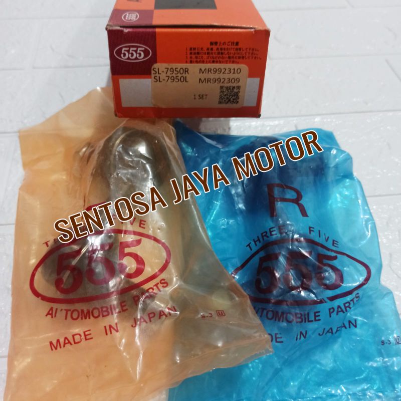 LINK STABIL STABILIZER DEPAN PAJERO SPORT TRITON STRADA L200 ORIGINAL 555 JAPAN HARGA 1SET