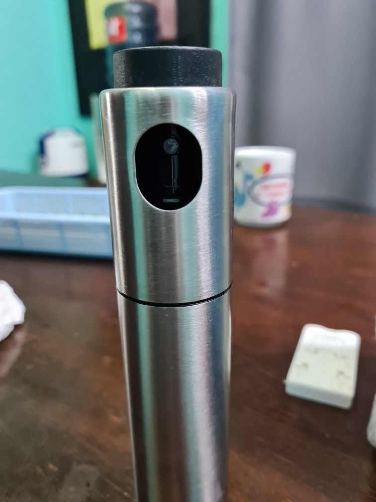 Mic Botol Semprotan Minyak Stainless Steel Bottle Spray Oil Alat Dapur Masakan Cooking Bbq