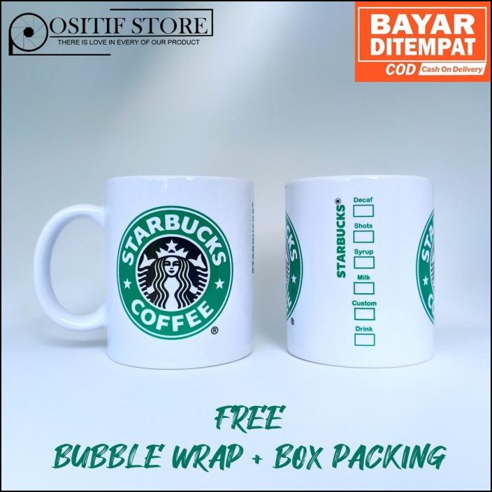 Mug Gelas - Starbucks Keramik Gelas Coffee Mug