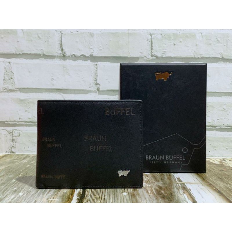 DOMPET PRIA KULIT ASLI BRAUN BUFFEL 1002-12