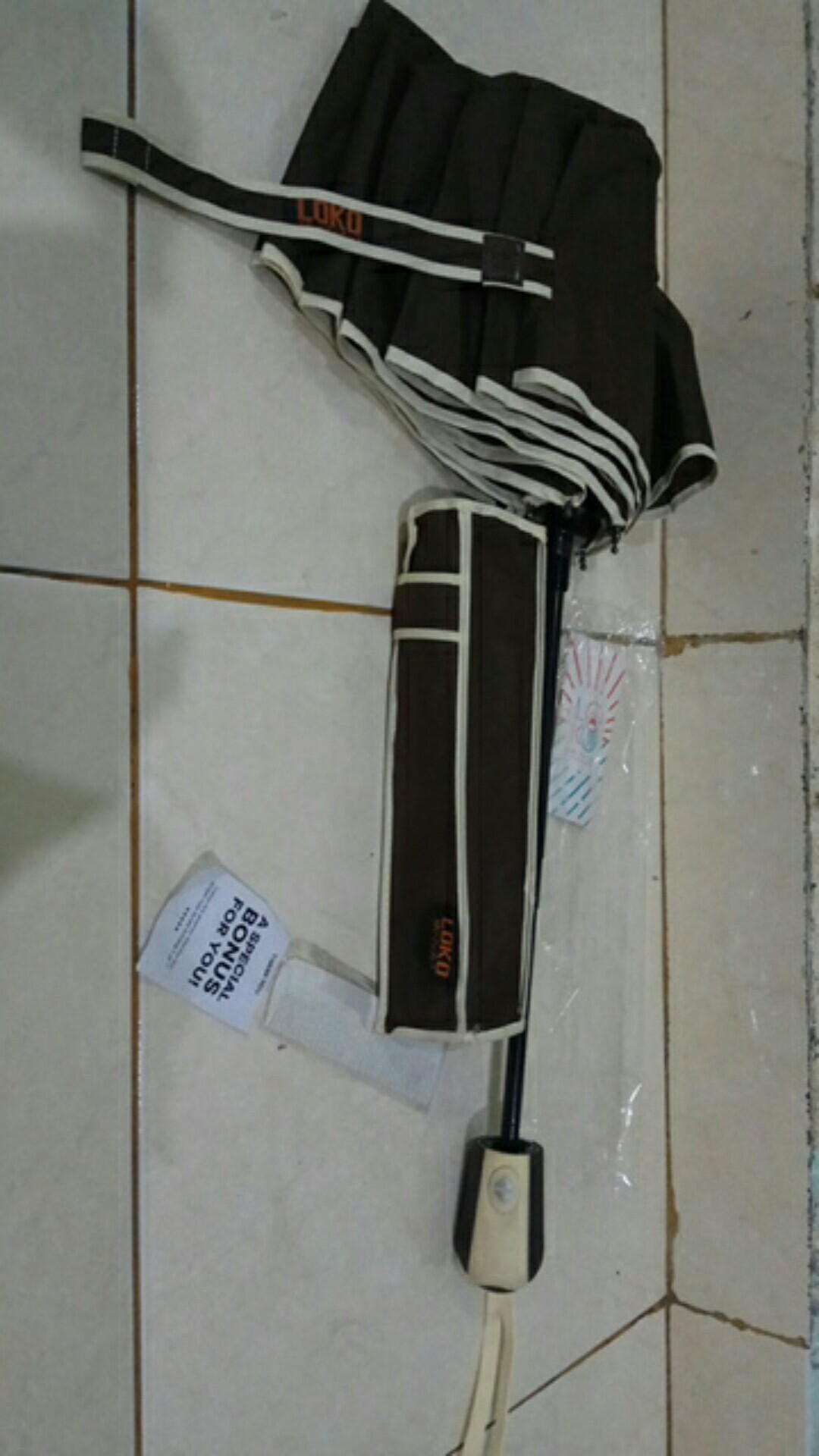 Tabasa Payung Lipat Otomatis Super Kualitas Kokoh
