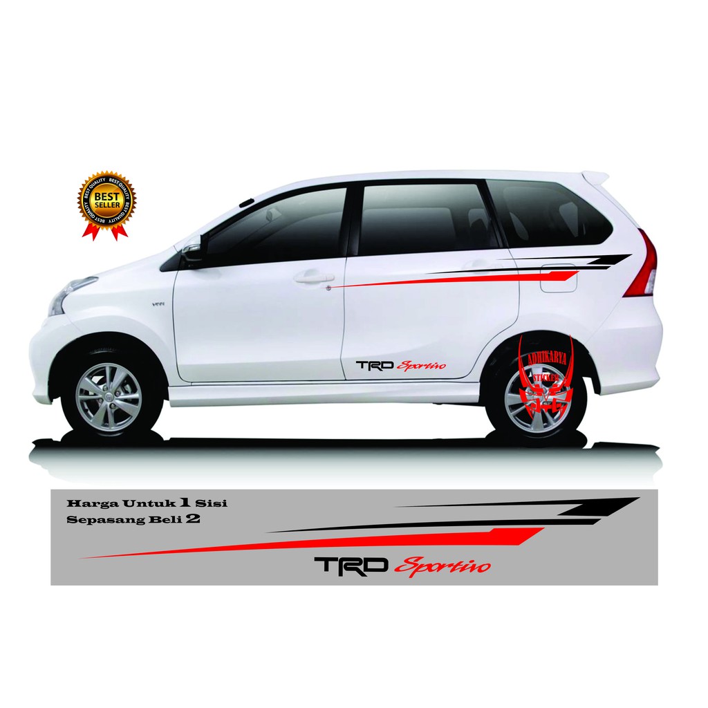 Harga Stiker Mobil Avanza Trd Terbaru November 2021 BigGo Indonesia