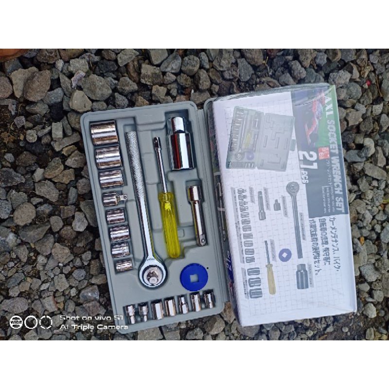 kunci shock set 21 pcs / kunci shock set / kunci shock krek