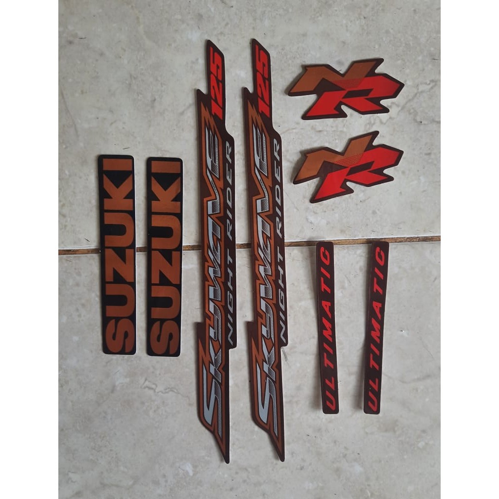 stiker striping lis body suzuki skywave mocca
