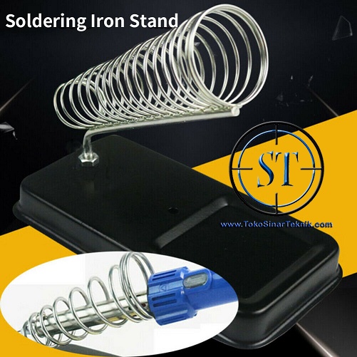 Dudukan Solder / Tatakan Solder / Stand Solder Soldering Iron Stand Tip Besi Soldering Irons Besi Metal