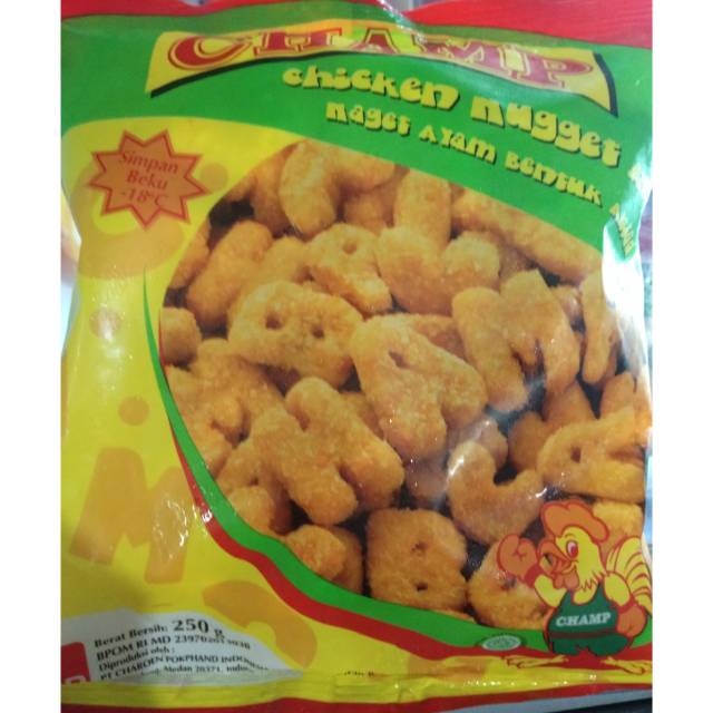 

nugget CHAMP alphabet 250g