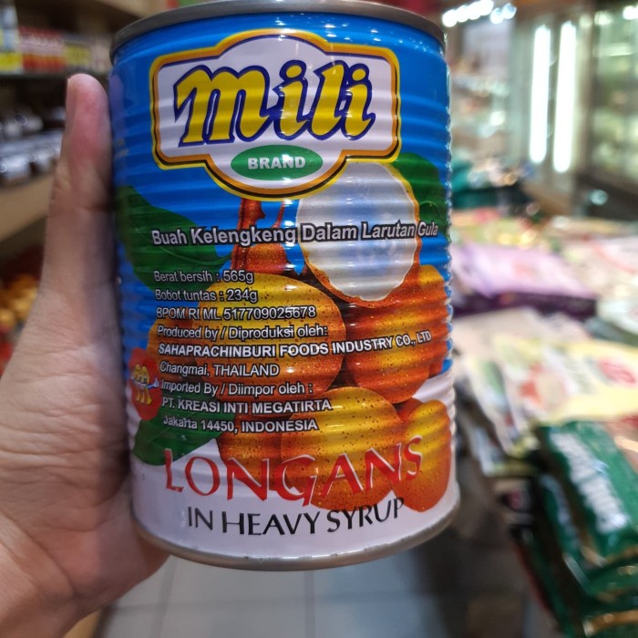 

Kalengbuah- Mili Lengkeng Kaleng Longan 565 G -Buah-Kaleng.