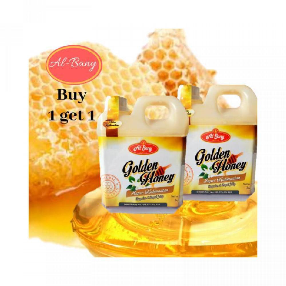 

madu asli madu murni madu Super hutan kalimantan Al bany golden honey beli 1 gratis 1