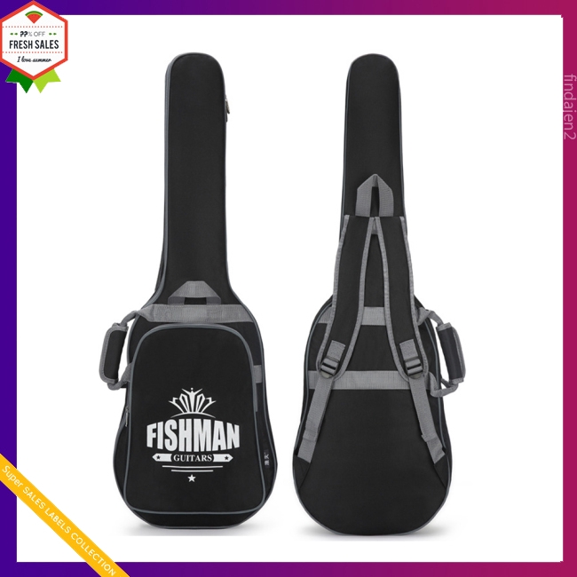 Electric Guitar Case Backpack - Fishman C2 Electric Bass Guitar Gig Bag Backpack Case Cover Water Resistant Thicken Sponge Pad Shopee Indonesia
