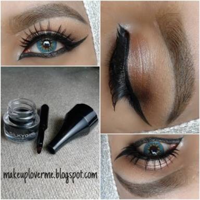 ❤ MEMEY ❤ SILKYGIRL Double Intense Gel Liner | Eyeliner Gel Waterproof