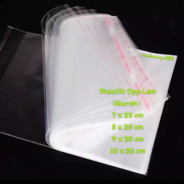

Plastik Opp Lem / Opp Seal 7x25 / 8x25 / 9x25 / 10x25