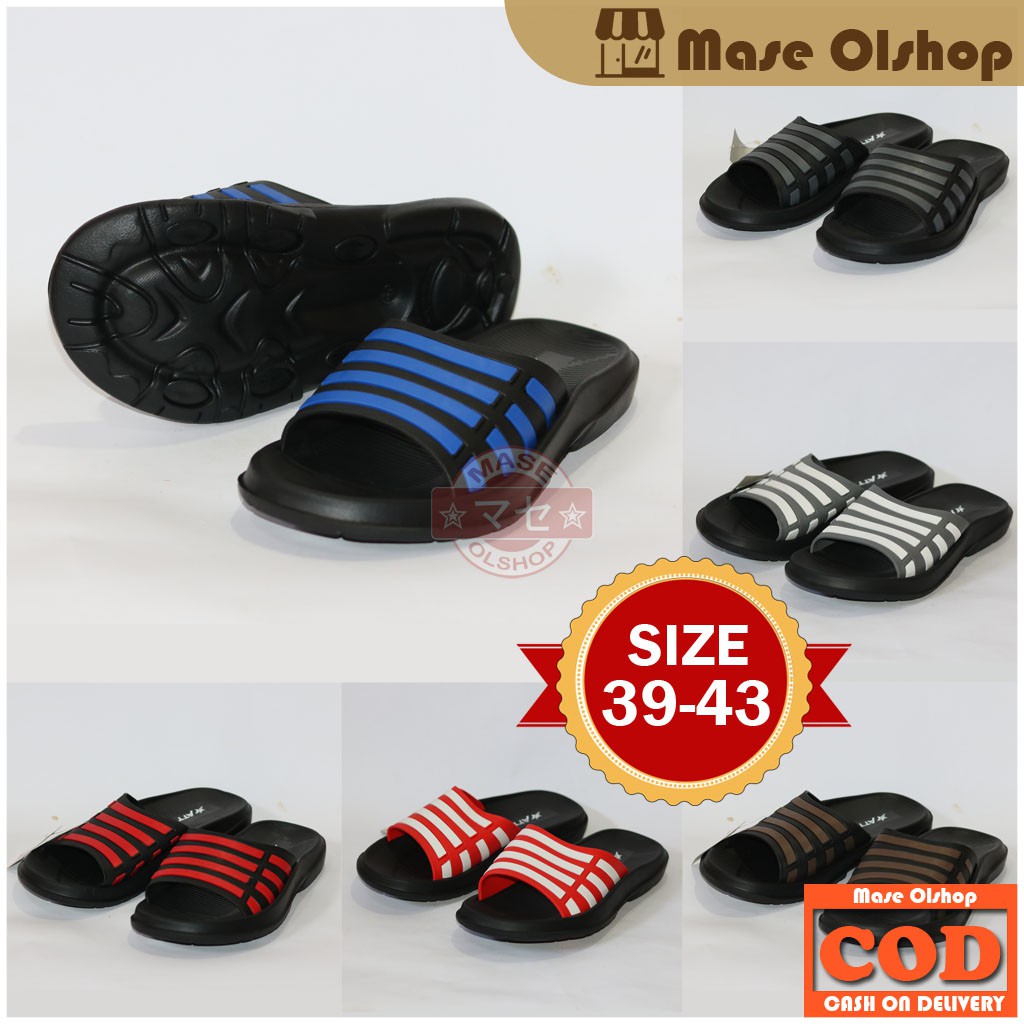 Sandal Slop Pria Sandal Karet ATT ADS 1006