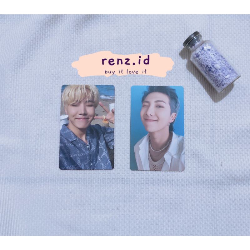 Photocard BTS Jhope & RM Butter - Photocard Album Butter BTS