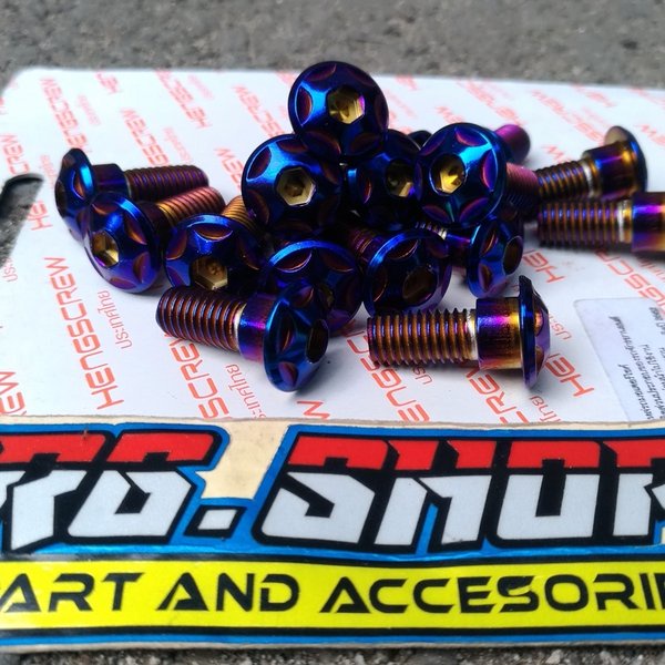 

baut disk piringan cakram probolt stainless blue matic honda beat scoopy spacy vario pcx nmax aerox