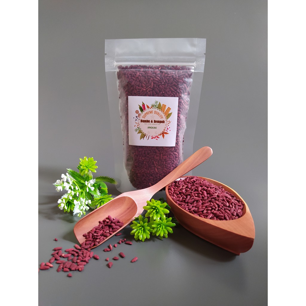 

Angkak Angkhak Fungkhiuk Beras Merah Red Yeast Utuh