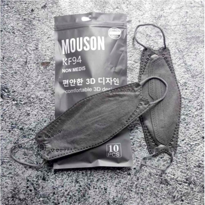 Masker KF94 Mouson 4ply Masker Mouson KF94 Model Pokana Model UFO