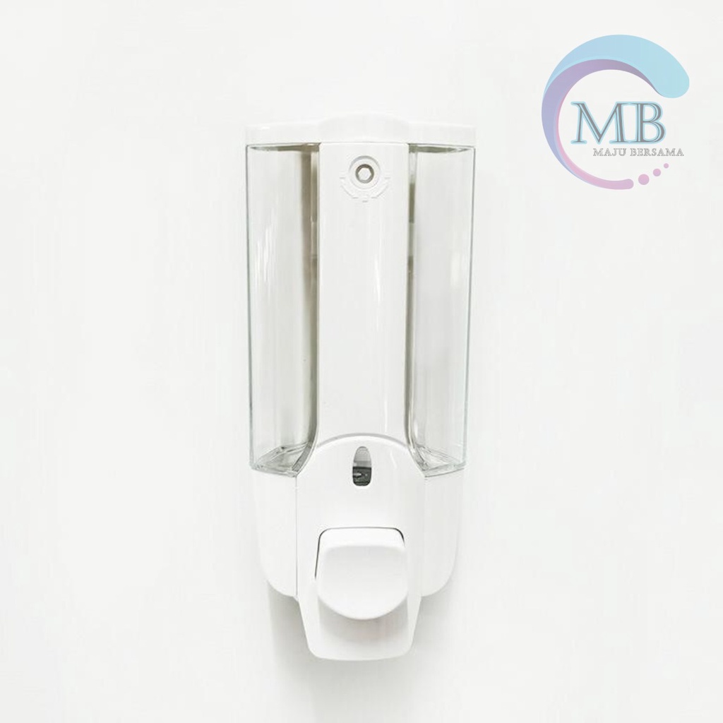 RT86 Tempat Hand Soap Washing hand Dispenser Sabun Cair Single Key Lock Tube Double 1 Tabung Dinding WC MB2928