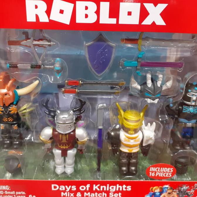 details about roblox days of knight mix match set