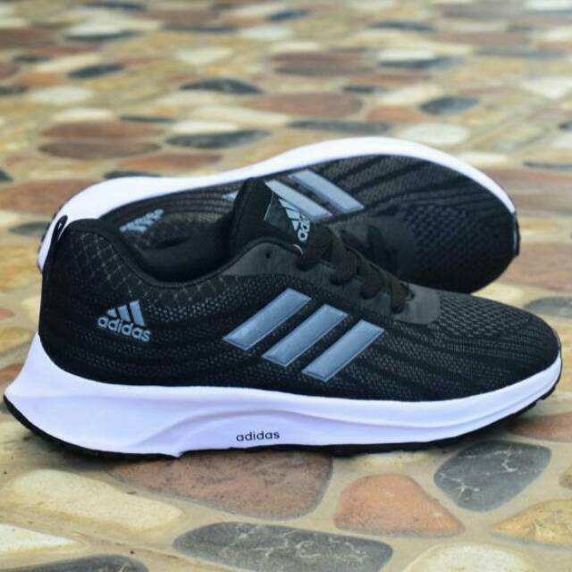 Sepatu Adidas Sporty Kasual Pria Sneakers Olahraga Running Import Premium