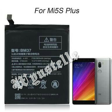 MURAHHH  Battery Baterai Batre Batrei XIAOMI Mi5S Plus Mi 5S Plus BM37 ORIGINAL